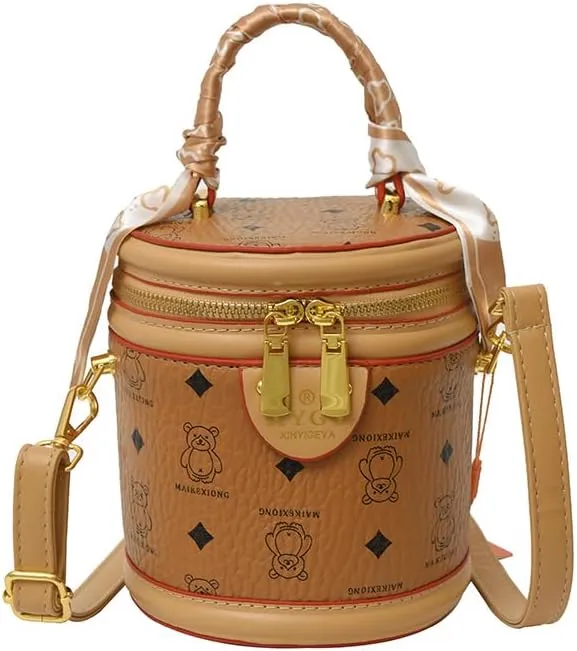 Foreign style with a single shoulder crossbody bucket bag network red new niche fashion handbag woman