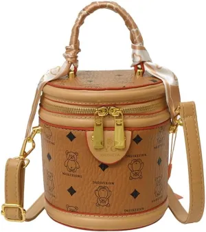Foreign style with a single shoulder crossbody bucket bag network red new niche fashion handbag woman