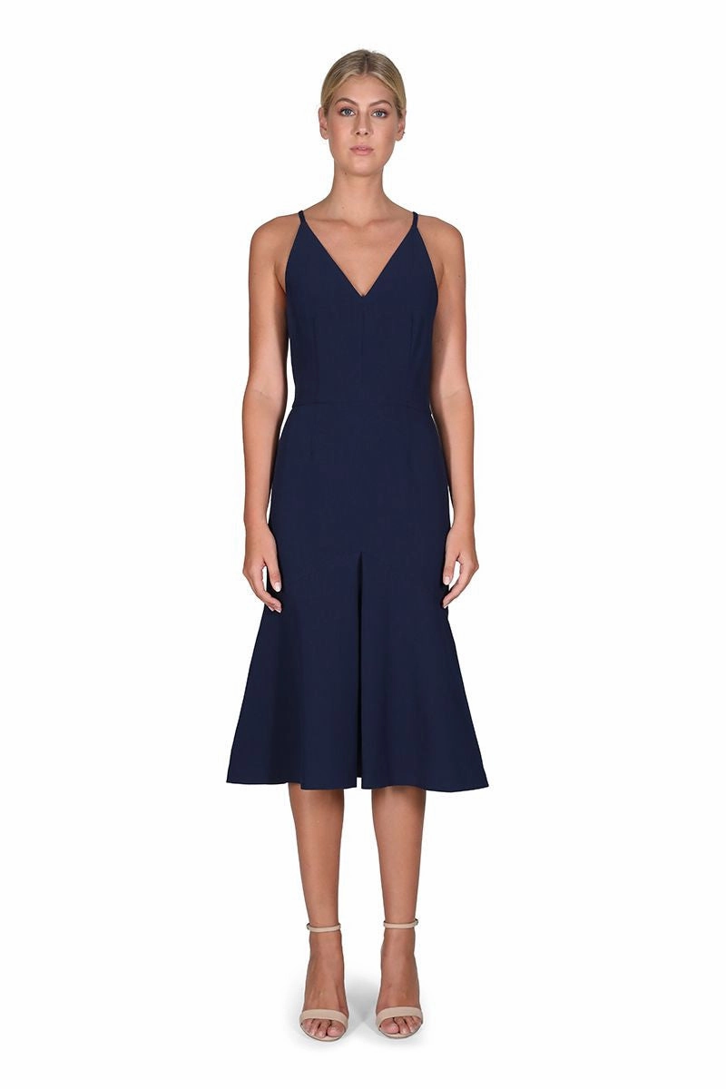 Foxglove Dress Navy