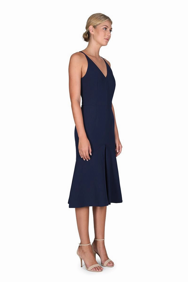 Foxglove Dress Navy