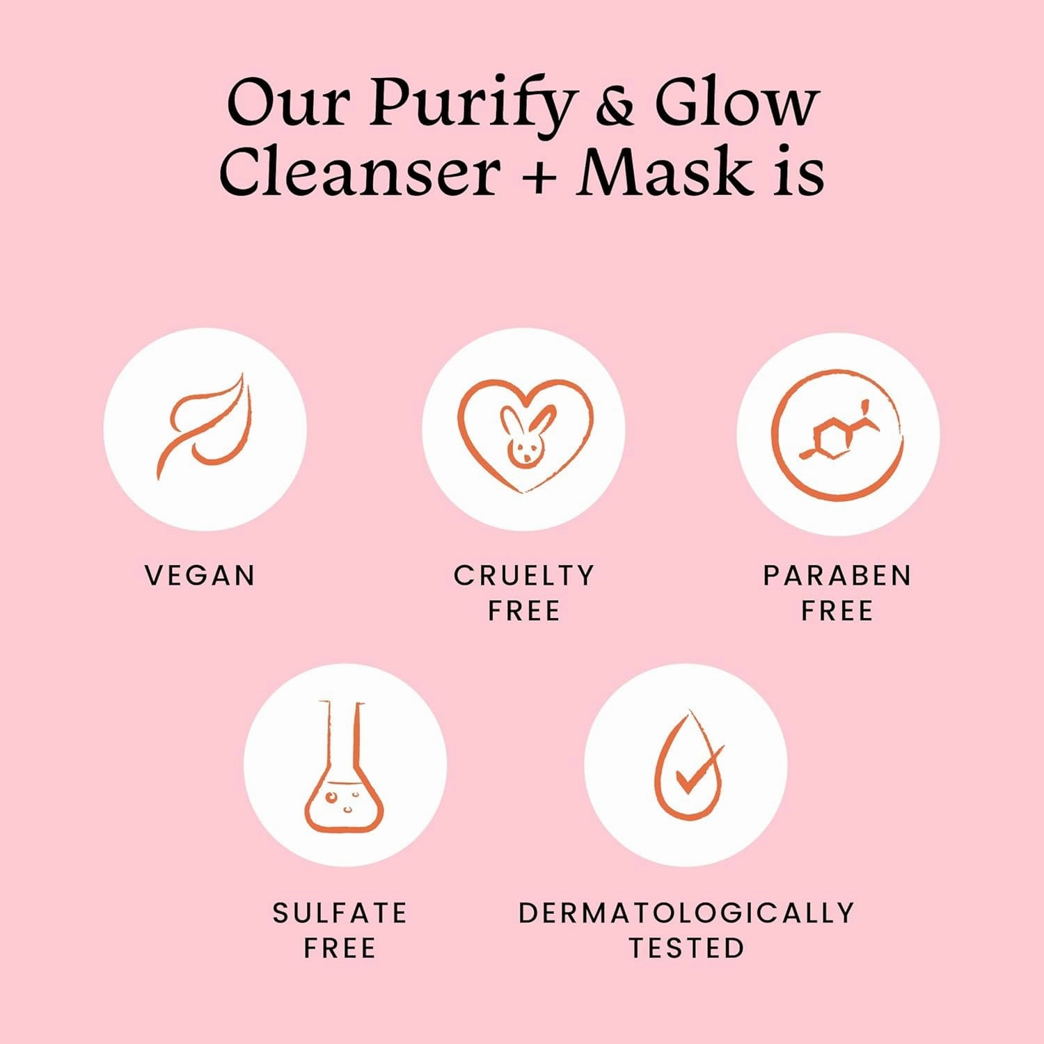 Foxistales Purify & Glow Cleanser   Clay Mask - Deep Cleanses Pores, Exfoliating Glow Facial, Instantly Gives Bright Skin, For Normal, Oily and Combination Skin, Men & Women - 100ml