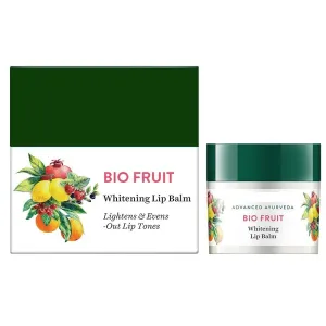 Fruit Whitening/Brightening Lip Balm | Hydrated and Nourishing Lips| Visibly Lighter Lips | Evens Out Lip Tone | De-pigmentation Balm |100% Botanical Extracts| All Skin Types | 12G