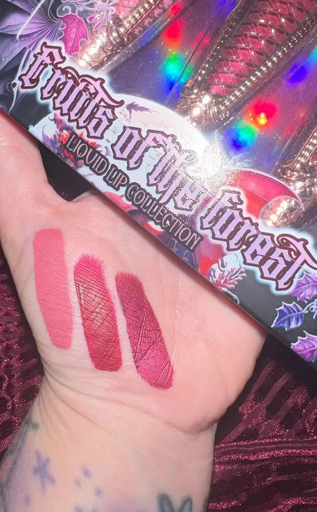 Fruits of the Forest Lipstick Trio