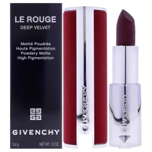 Givenchy Le Rouge Deep Velvet Matte Lipstick - N38 Grenat Fume for Women - 0.11 oz Lipstick