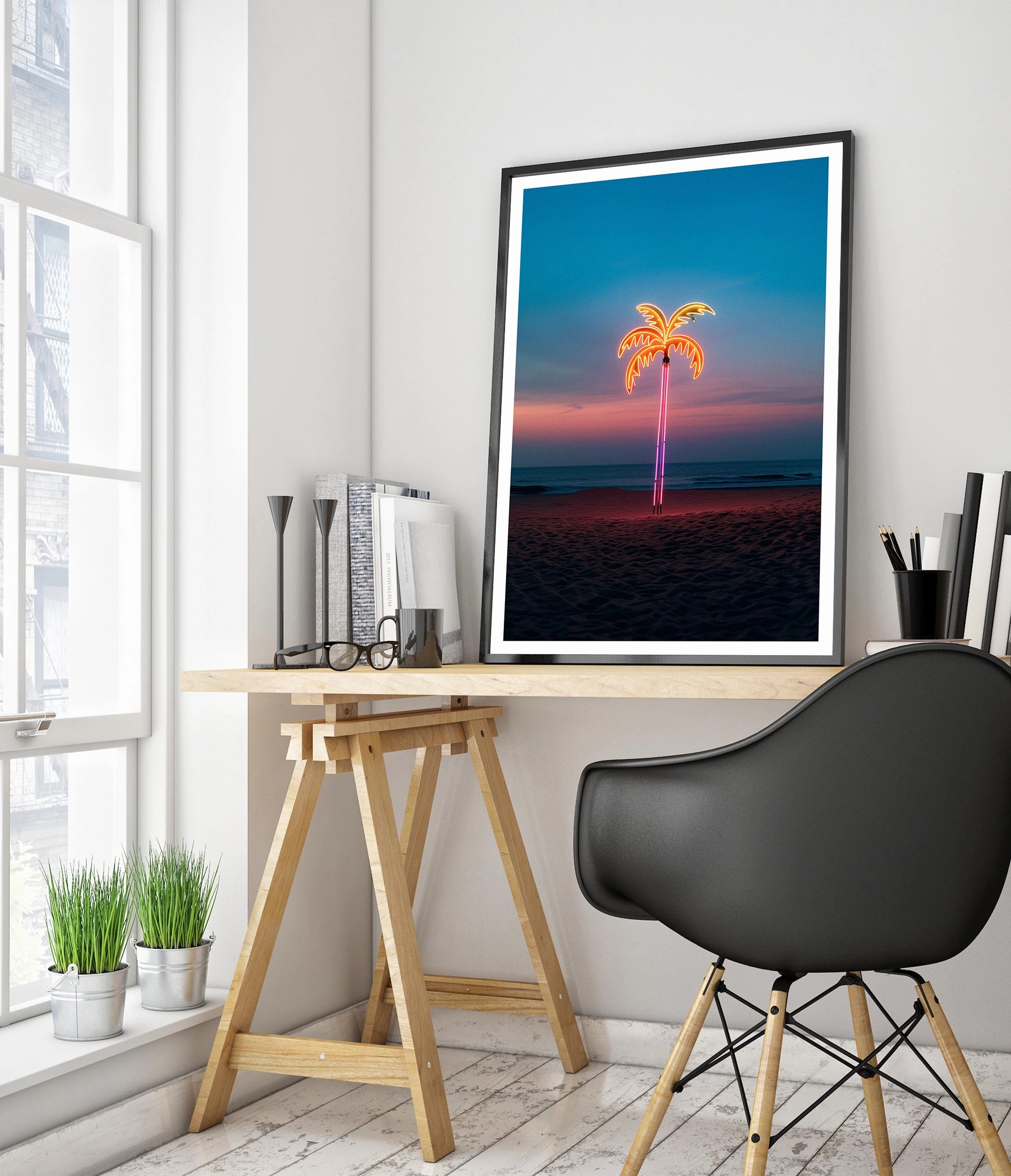 Glowing Palm