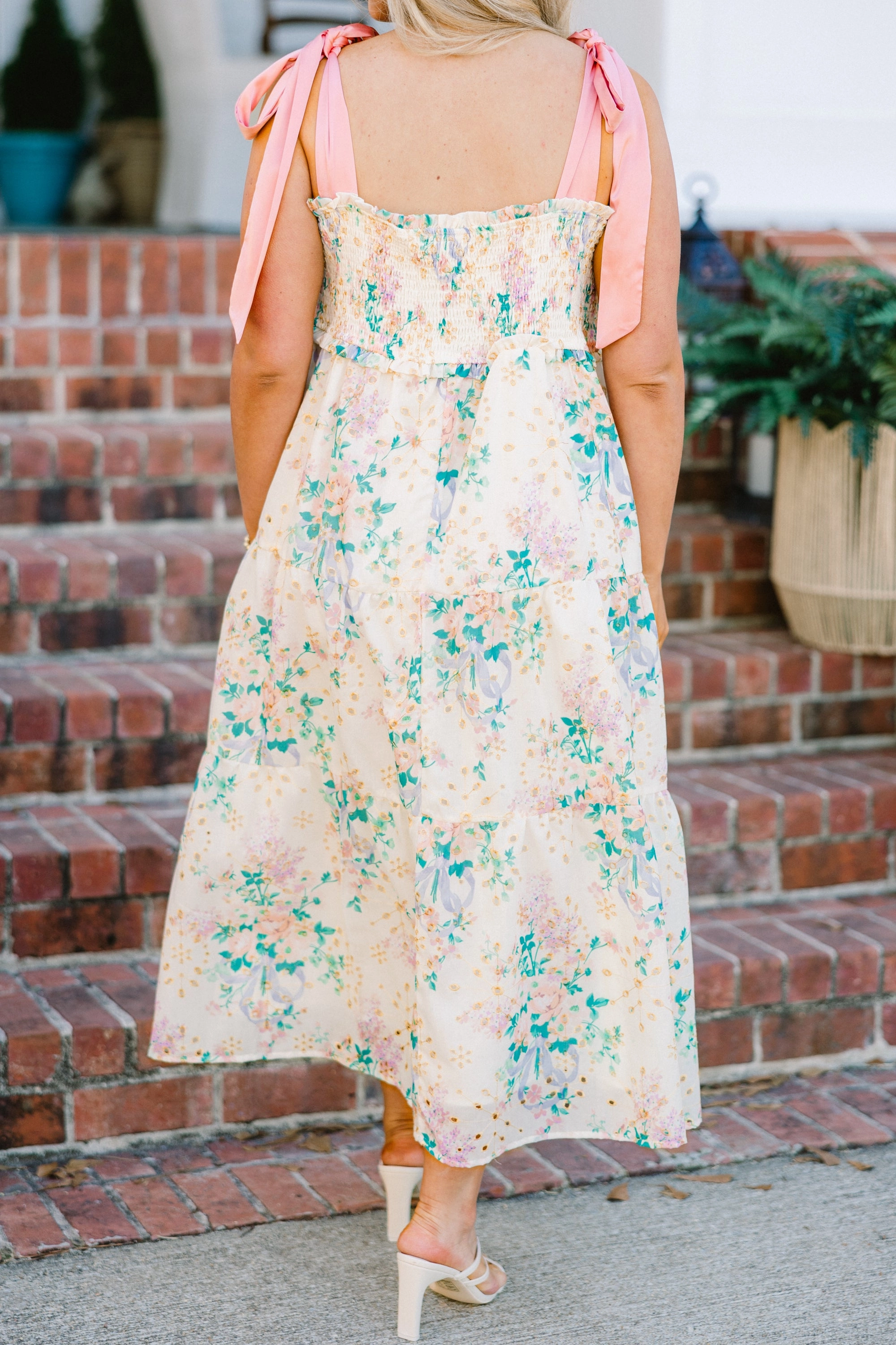 Glowing Rays Dress, Pink