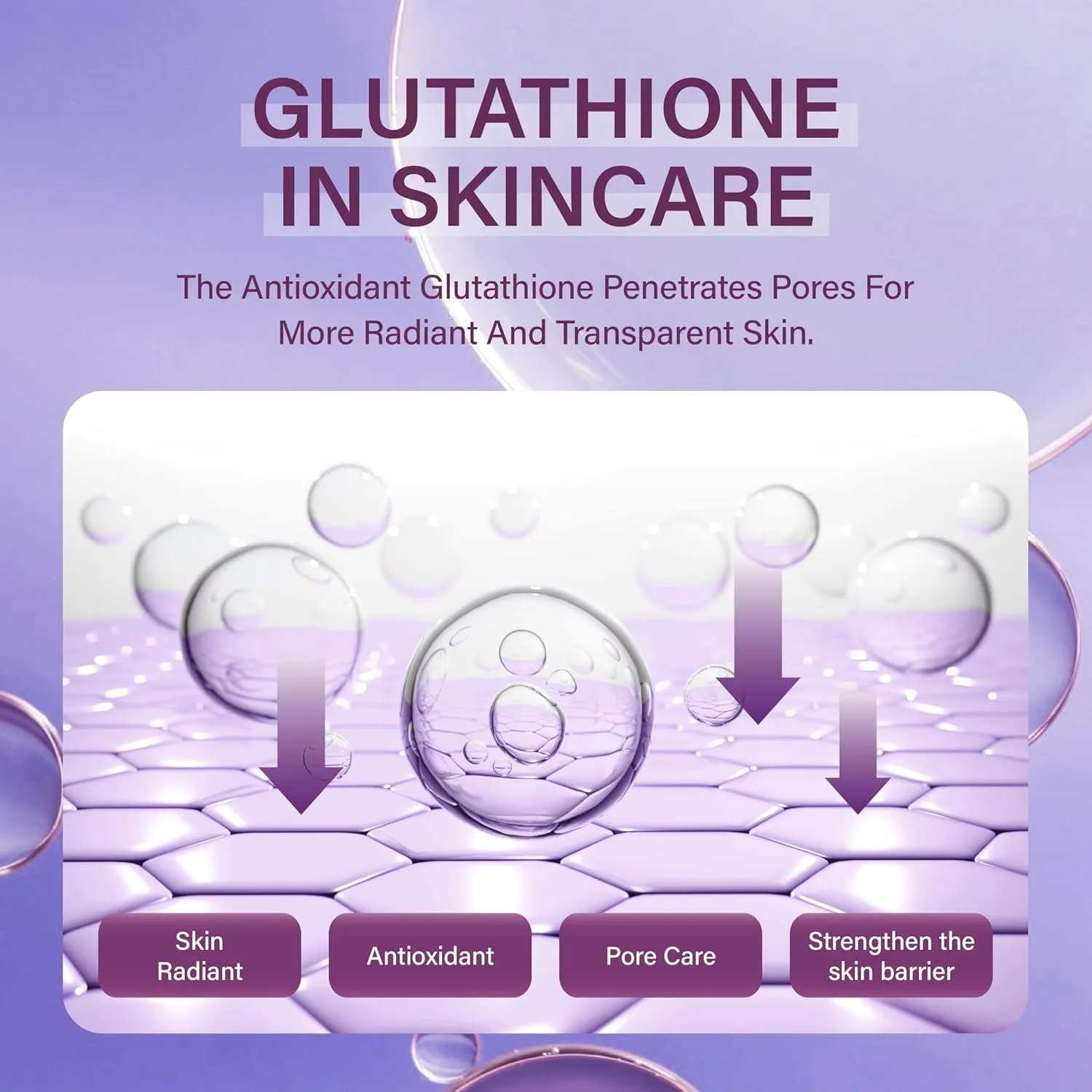 Gluthathione Michellar Gel Facial Cleanser For Sensitive Skin With Hyaluronic acid, Tea Tree And Vitamin | Korean Skin Care Face Wash For Radiant Skin | Hydrating Face Cleanser - 2 Packs