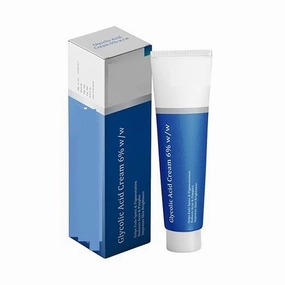 Glycolic Acid 6% Cream for Acne, Dark Spots, Oily & Dry Skin, Acne Scars & Pigmentation – Exfoliating & Brightening 6 Percent Glycolic Acid Cream for Face – Dermatologist Recommended – 30g