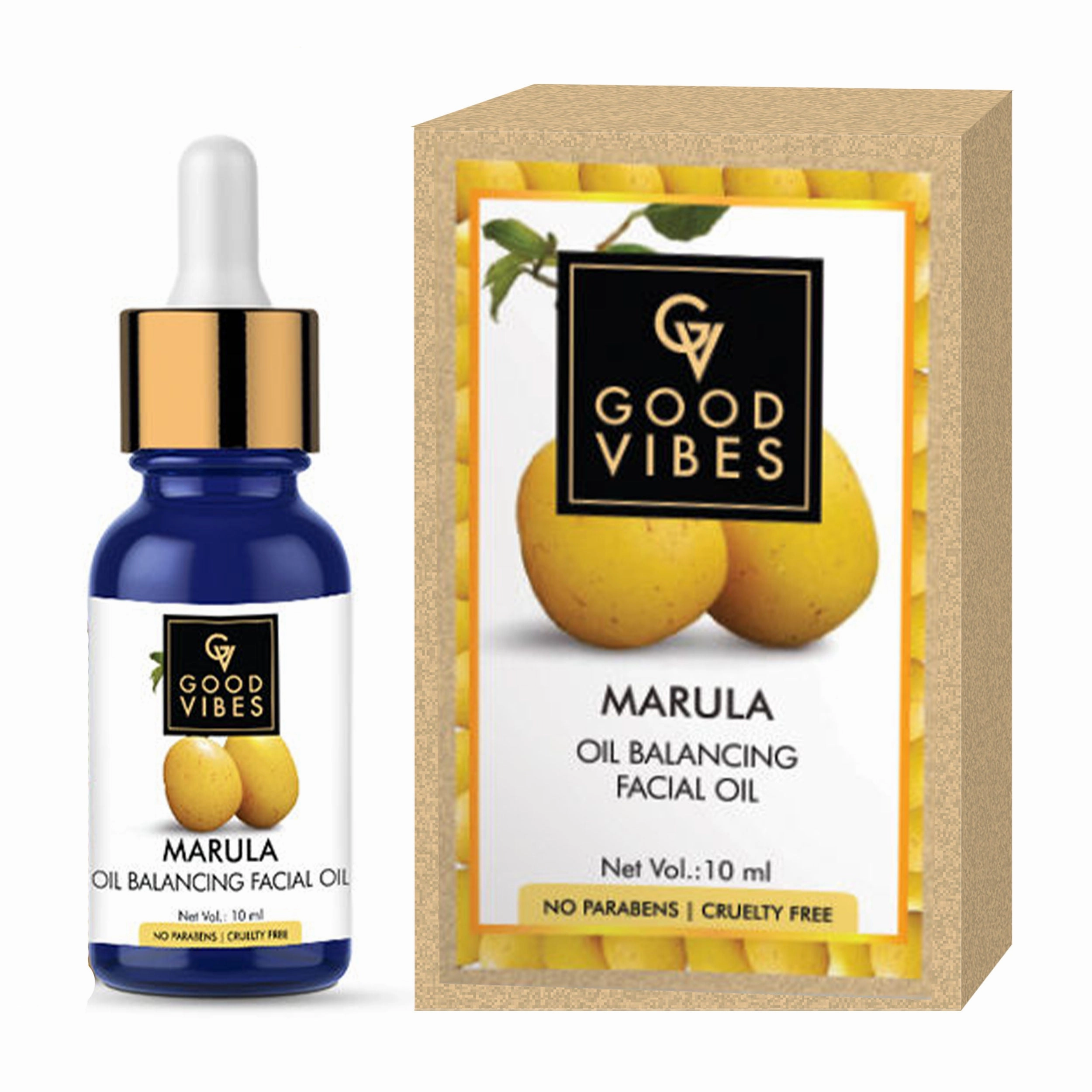 Good Vibes Oil Balancing Facial Oil - Marula (10 ml)