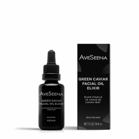 Green Caviar Facial Oil Elixir, 100% Natural Anti-Aging Youthful Goodness, 1 fl oz/30 ml