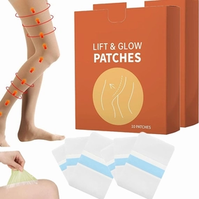 HeyNip Thigh Lift Tape Lift&glow Patches Invisible Clear Adhesive Strips Instantly Lift Loose Skin and Smooth Cellulite | Waterproof | Sweat-Proof (20PCS)