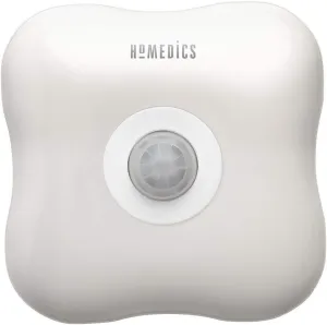 Homedics TotalClean Personal UV-C Plug-In Air Sanitizer – Small Air Purifier for Bedrooms and Bathrooms, Built-In Night-Light for Small Spaces, Auto-On Motion, White