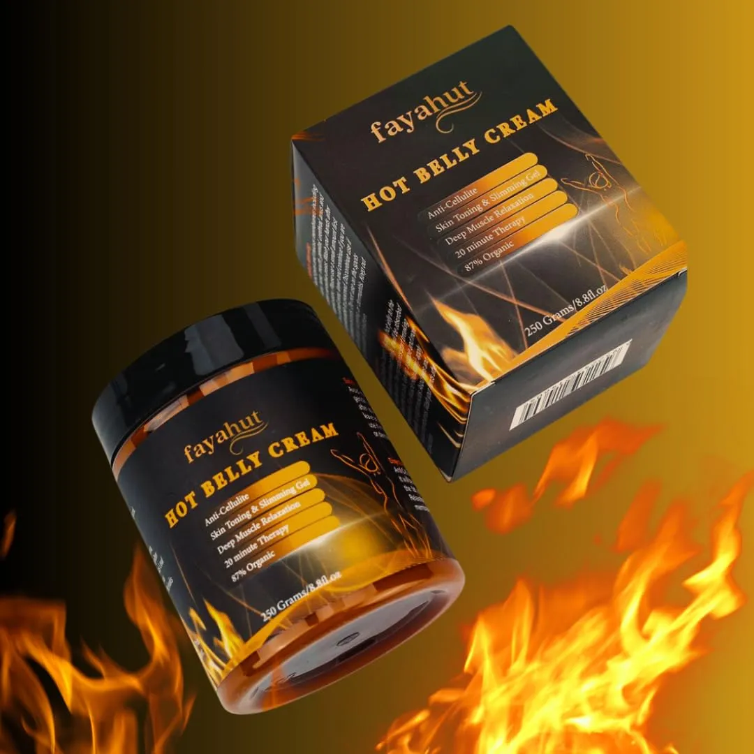 Hot Cream for Belly Fat Burner, Body Cream for Thighs, and More - Targets Cellulite and Boosts Weight Loss – Fat Burner Men and Women