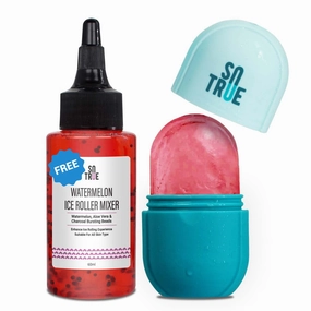 Ice Roller for Face, Neck and Body | for Puffy Eyes, Easy to Use and Carry | Unbreakable and Reusable | Glowing and Clear Skin