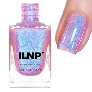 ILNP Flower Child - Radiant Soft Pink to Blue Shimmer Nail Polish - Vegan, Cruelty Free, Non Toxic