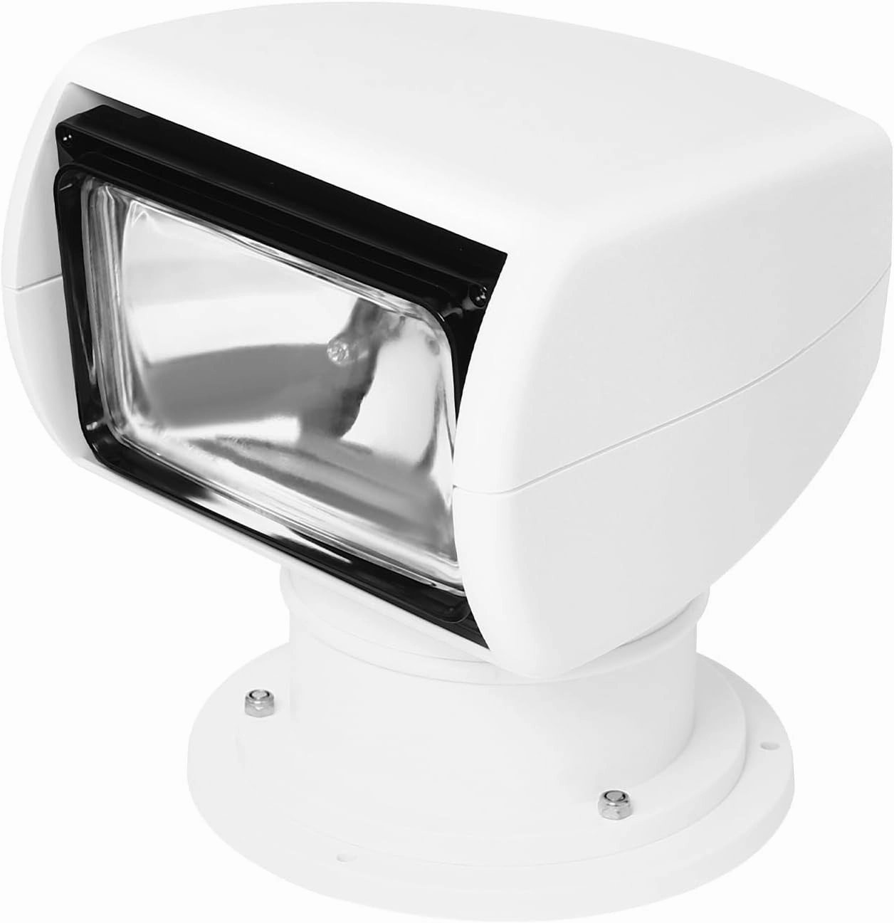 IP66 Waterproof Marine Spotlight, DC 12V Remote Control Halogen Searchlight, 100W Auxiliary Boat Light, 800m/2624.67ft Lighting Distance, 355°(Left/Right), 72°(Up/Down) Rotation, for Yacht, Truck