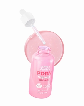 It'S SKIN Secret Solution PDRN Capsule Ampoule 2.02 fl oz, Hydrating & Firming Serum with Triple PDRN & Low Molecular Collagen, Moisturizing and Strengthening for Skin, Korean Skincare