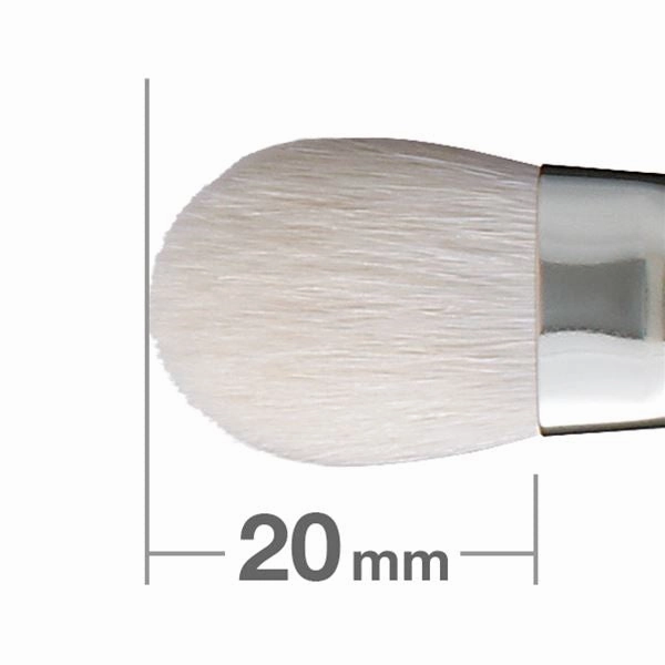 J021BkSL Eyeshadow Brush Round & Flat [HA0642]