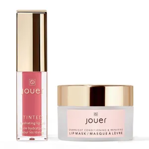 Jouer Lip Mask & Tinted Lip Oil Bundle (Reve)
