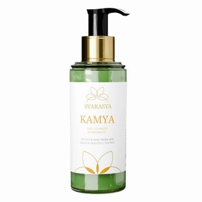 Kamya Salicylic Acid and Tea-Tree Natural for Oily, Sensitive Glowing Skin Facewash for Men and Women - 100ml