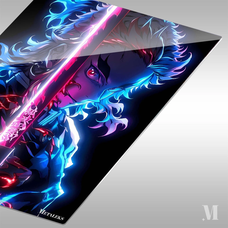 Kyojuro Rengoku neon art