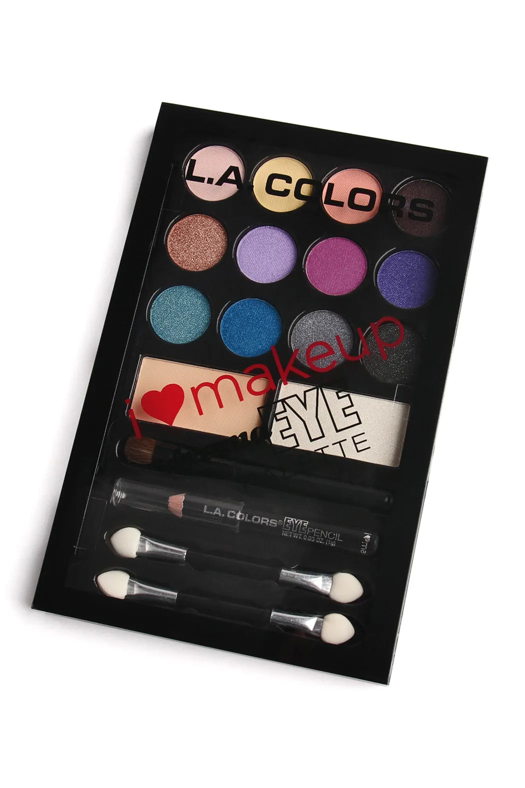 L.A. Colors I Heart Makeup Drama Eye Palette