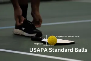 LED Light-Up Pickleball Balls - Glow in The Dark Gifts for Pickleball Lovers, Men and Women