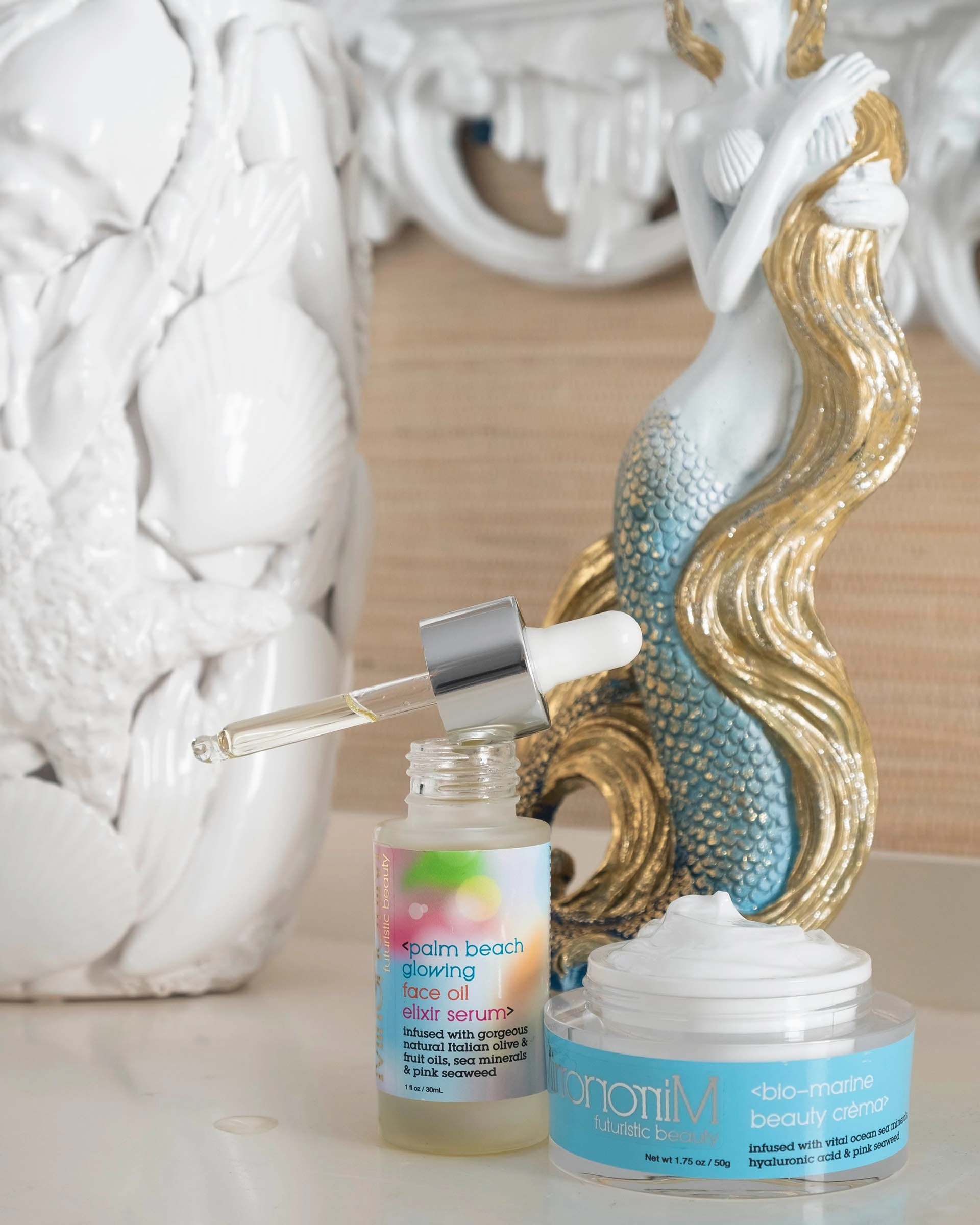 Limited Edition Duo Glowing Oil Elixir Serum   Bio-Marine Crema