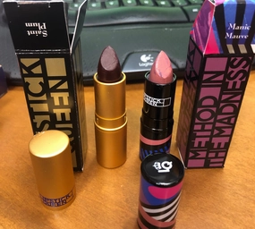 LIPSTICK Method In The Madness -MANIC MAUVE, SAINT PLUM IN BOXES AUTHENTIC
