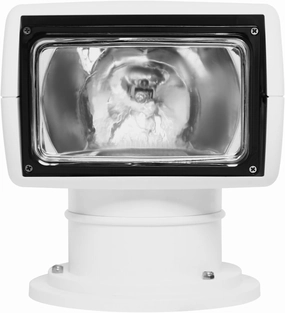 LYNICESHOP 100W Boat Spotlights, Marine Remote Control Search Light, 360° Rotate Halogen Searchlight for Boat Truck 12V (White)