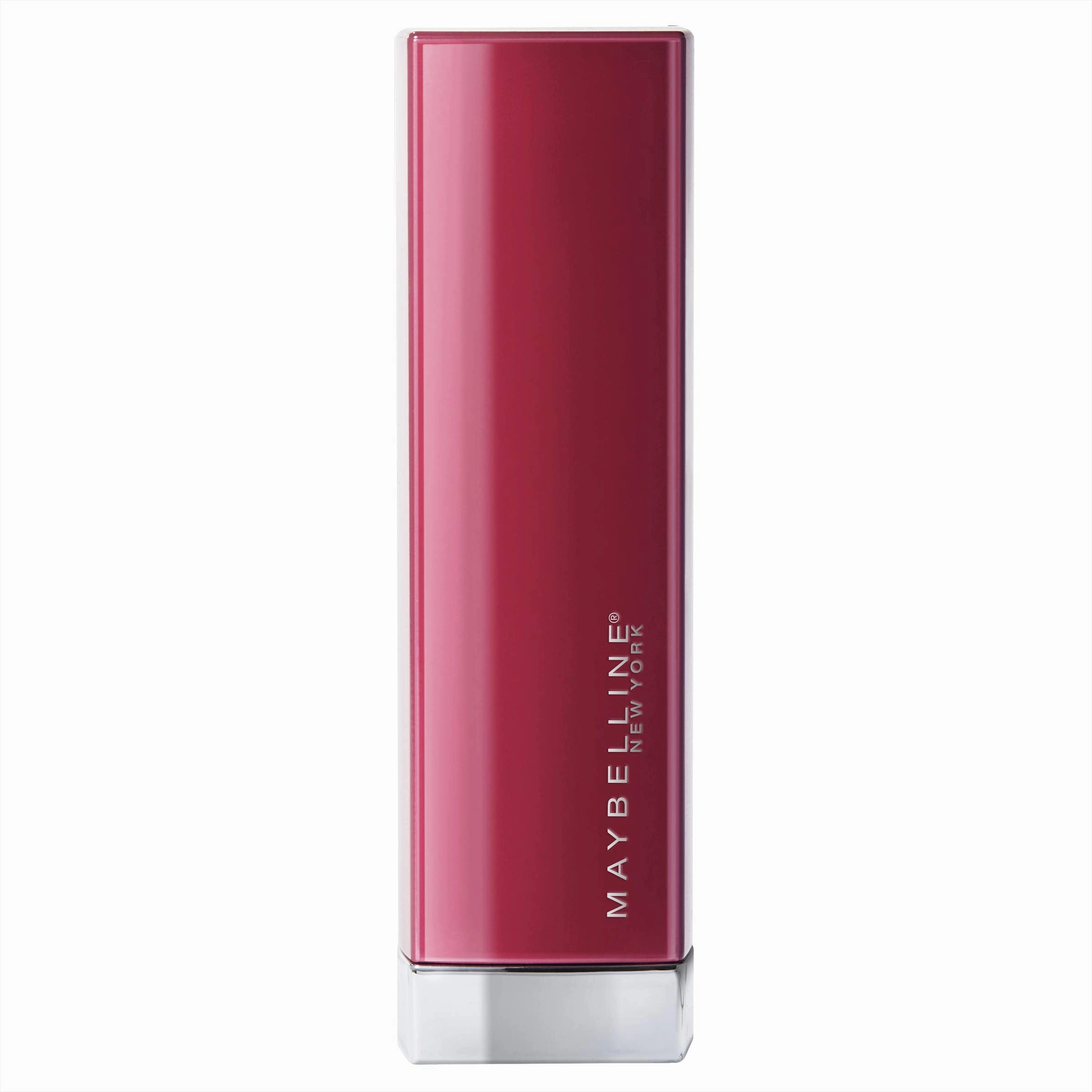 Maybelline New York Color Sensational Made for All Lipstick, Satin Purple Lipstick, 388 PLUM FOR ME, 1 Count