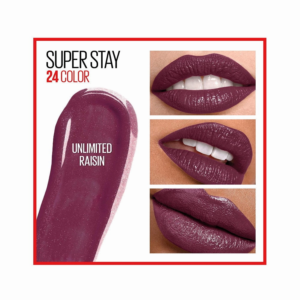 Maybelline Superstay 24 Color Lip Colour 050 Unlimited Raisin