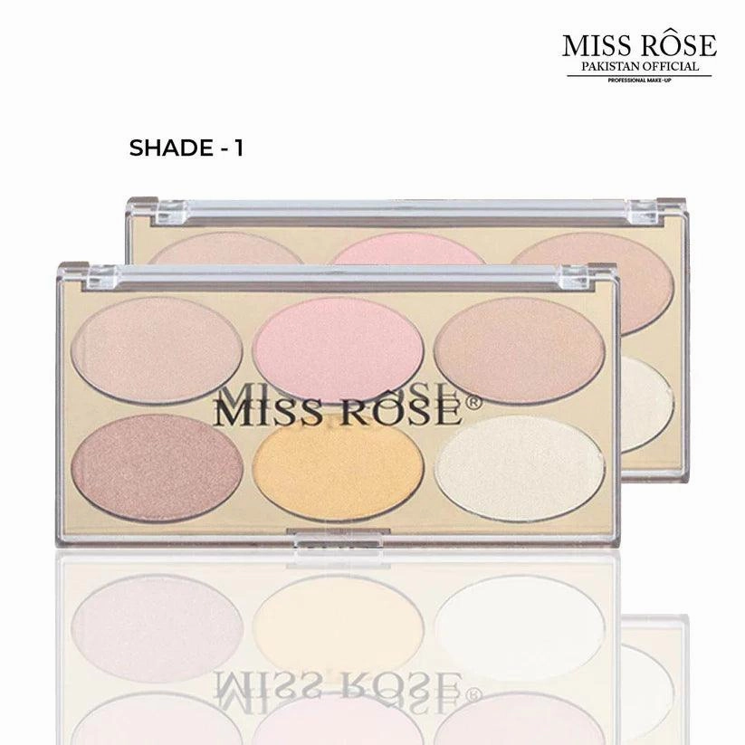 Miss Rose Gilded Ellipse Highlighter Kit