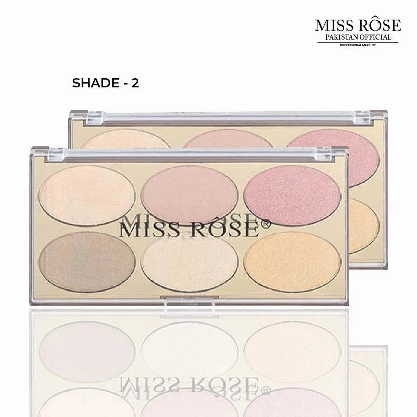 Miss Rose Gilded Ellipse Highlighter Kit