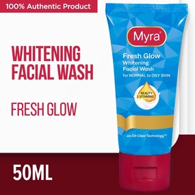 Myra Fresh Glow Whitening Facial Wash 50ml