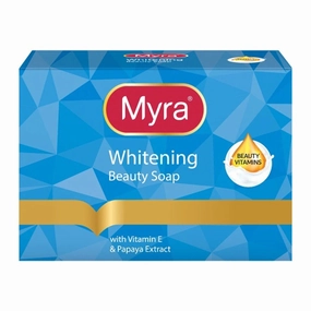 Myra Whitening Beauty Soap w/ Papaya & Vitamin E 90g
