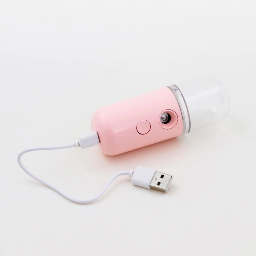 Nano Anti-Aging and Hydrating Facial Sprayer - Light Pink