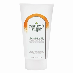 Nature's Sugar Calming Mud - Post Sugaring Recovery Mud Mask to Remove Ingrown Hair and Clear, Calm Skin - 100% Hungarian Clay Mask for Face and Body