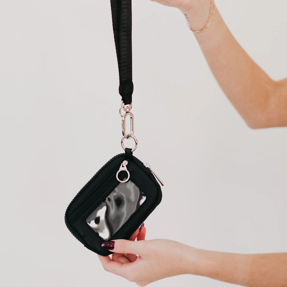 Nelly Nylon Wristlet Wallet