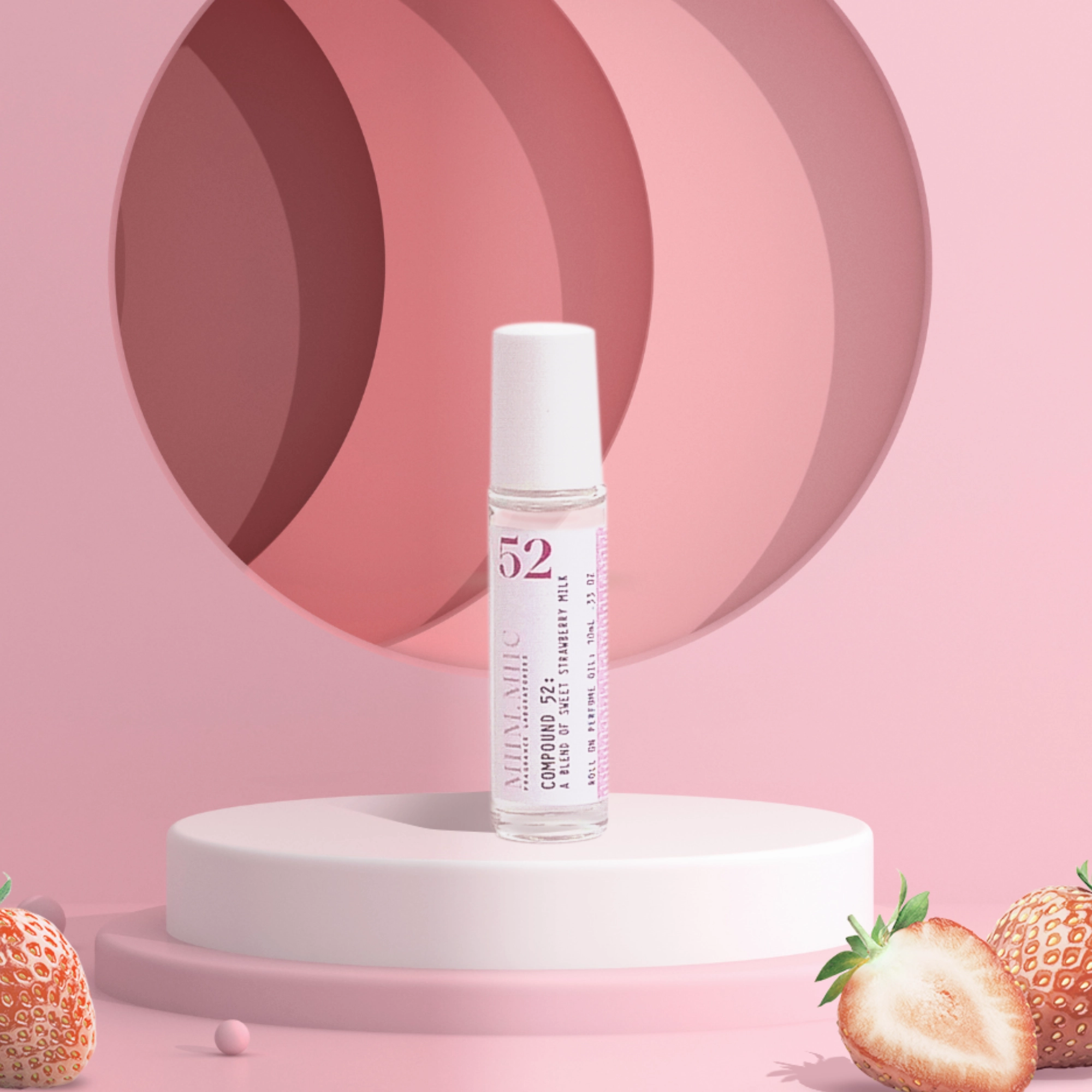 No 52 Sweet Strawberry Milk Roll-On Perfume