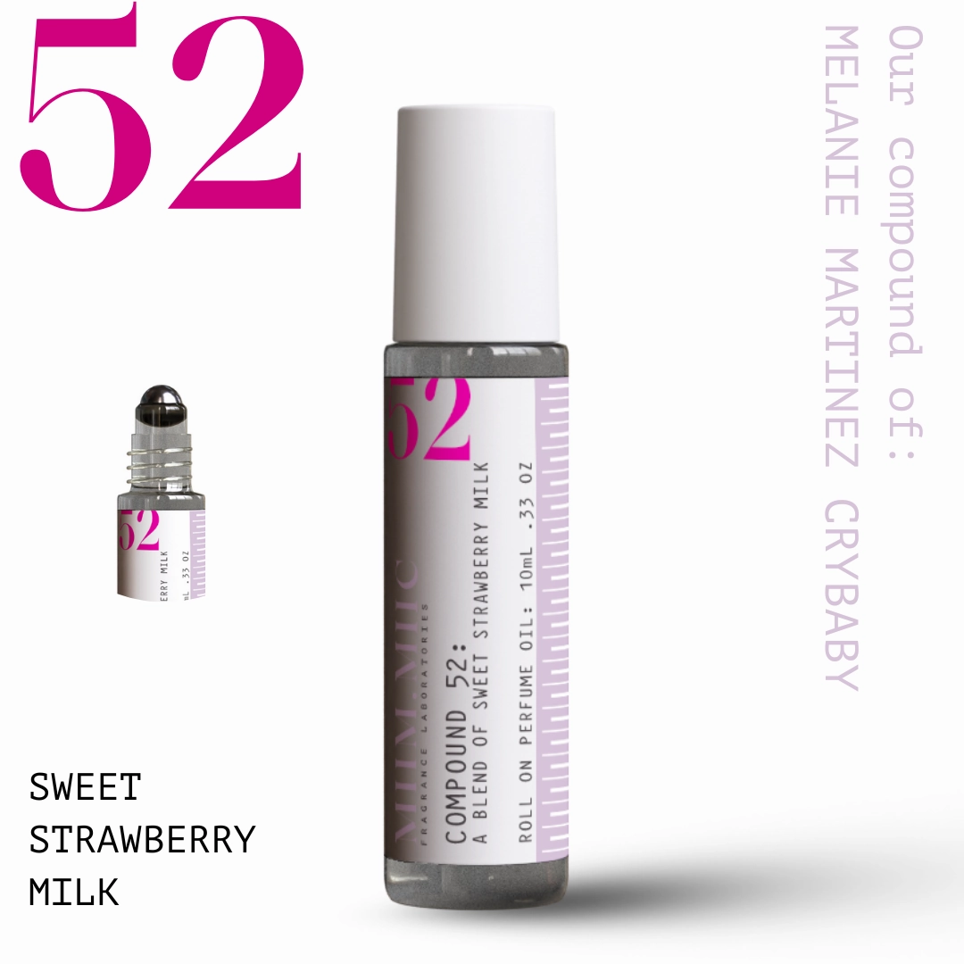 No 52 Sweet Strawberry Milk Roll-On Perfume