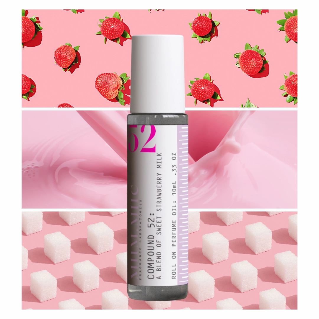 No 52 Sweet Strawberry Milk Roll-On Perfume