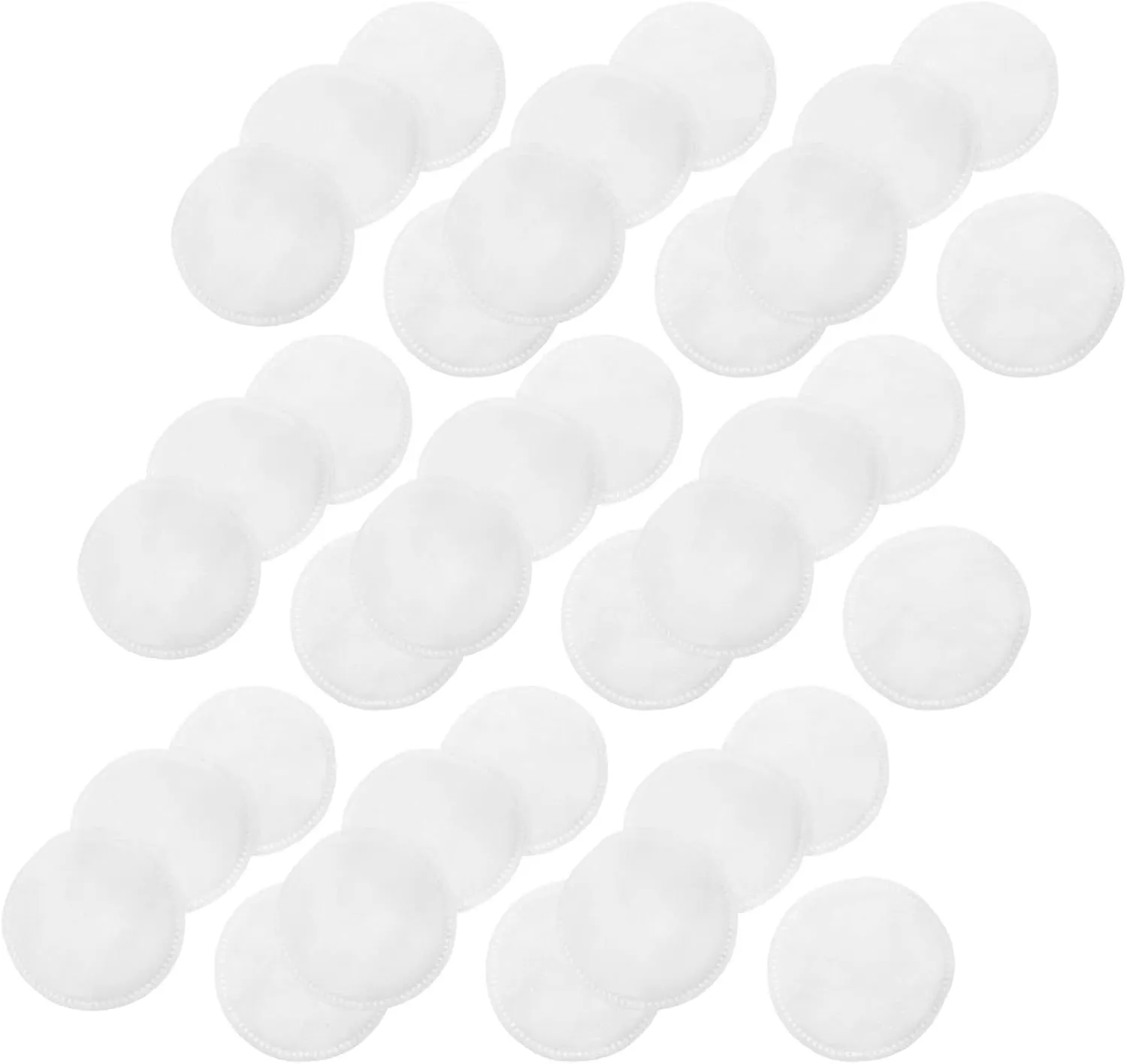 NOLITOY Makeup Sponges for Foundation 200pcs Cleansing Balm Makeup Remover Pads