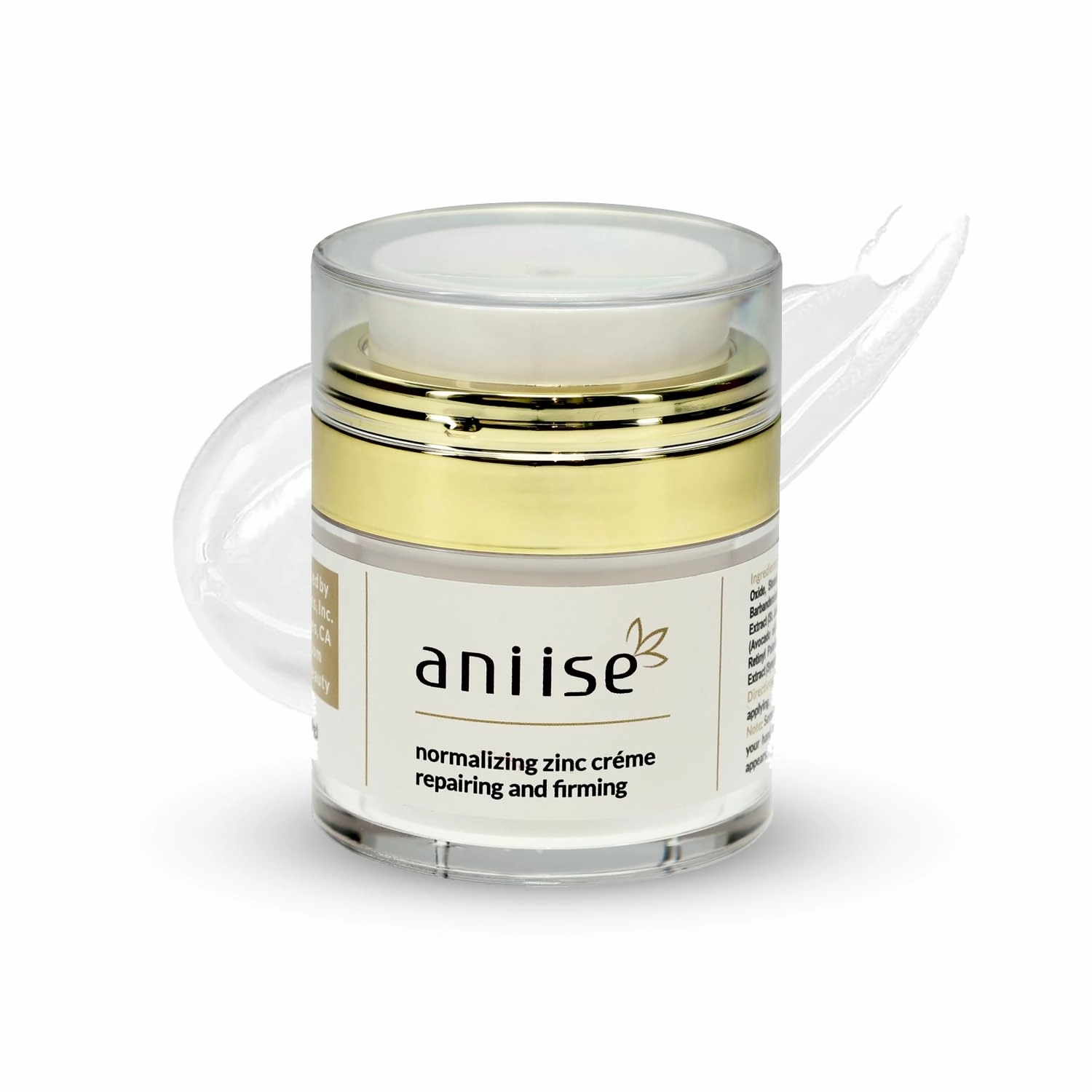 Normalizing Zinc Cream | 1 Oz | Anti-Aging, Repairing and Firming, Removing Blemishes, Healthy and Glowing, Clear Skin, Softening Skin