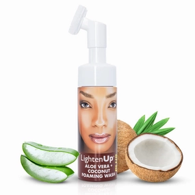 OMIC Lighten-Up Skin Brightening Face Wash, Foaming Cleanser - 5 fl oz / 150 ml - Acne Face Wash, Gentle Facial Cleanser for Oily, Sensitive, and Normal Skin