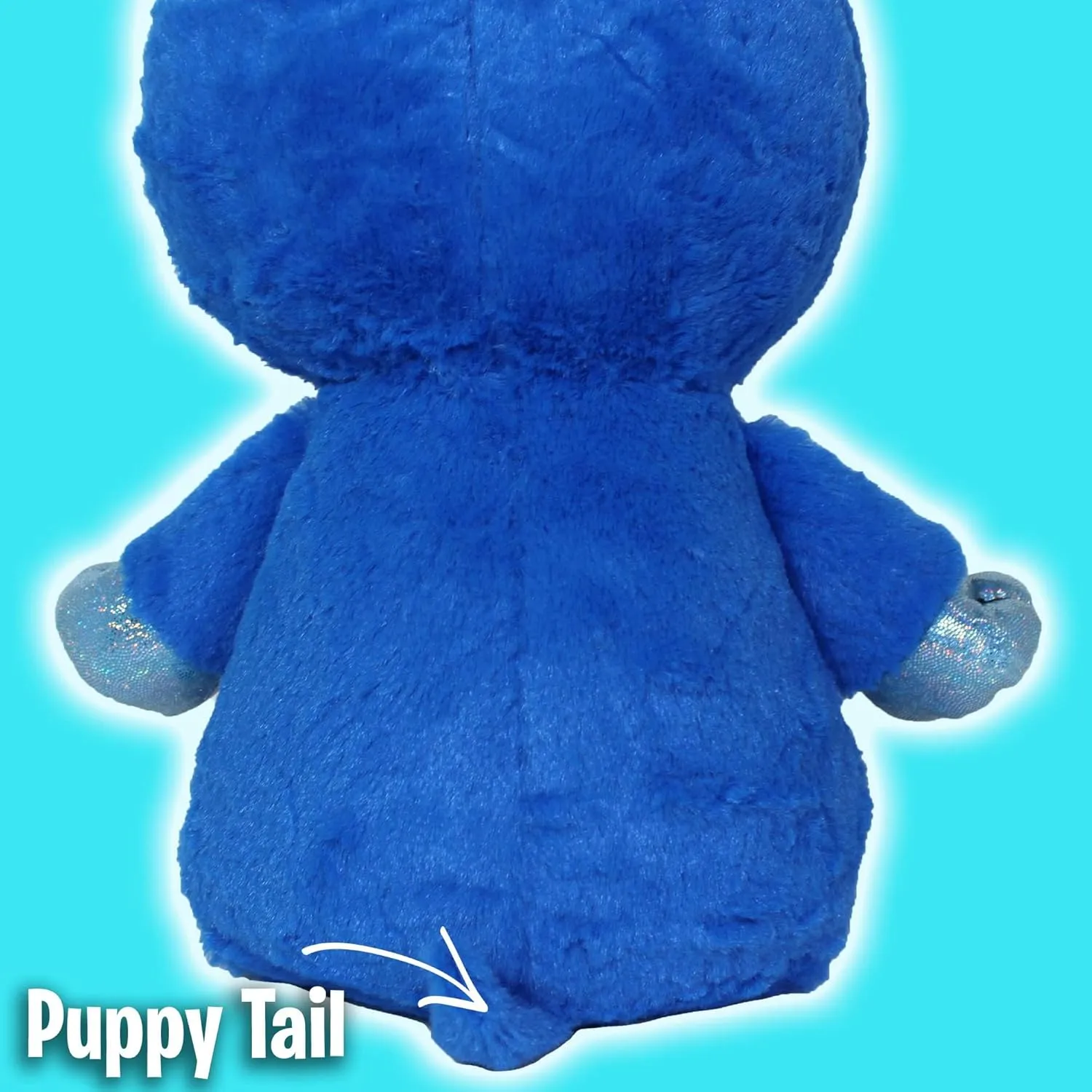 Ontel Star Belly Dream Lites, Stuffed Animal Night Light, Cuddly Blue Puppy - Projects Glowing Stars & Shapes in 6 Gentle Colors, As Seen on TV