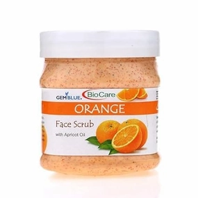 Orange Face Scrub With Apricot Oil 500 Ml