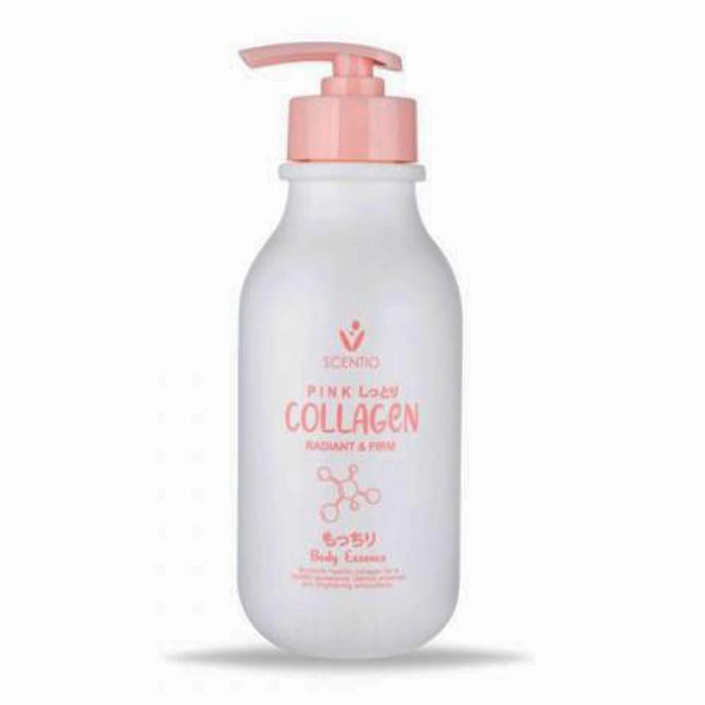 PINK COLLAGEN RADIANT & FIRM BODY ESSENCE 350 ML.
