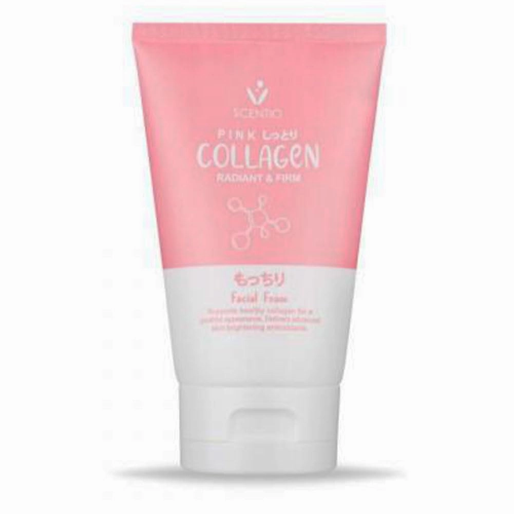 PINK COLLAGEN RADIANT & FIRM FACIAL FOAM 100 ML.