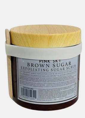 Pink Sky Brown Sugar Exfoliating Sugar Body Scrub